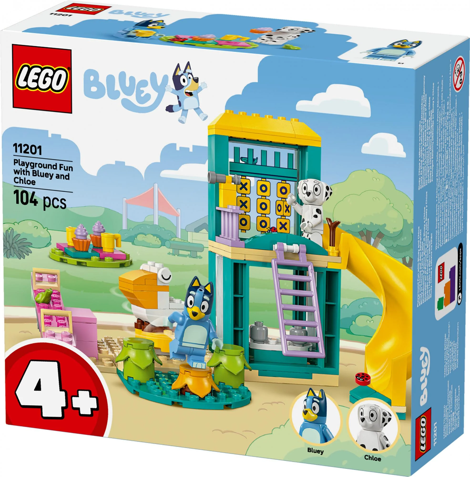LEGO Bluey – Legepladsleg med Bluey og Chloe
