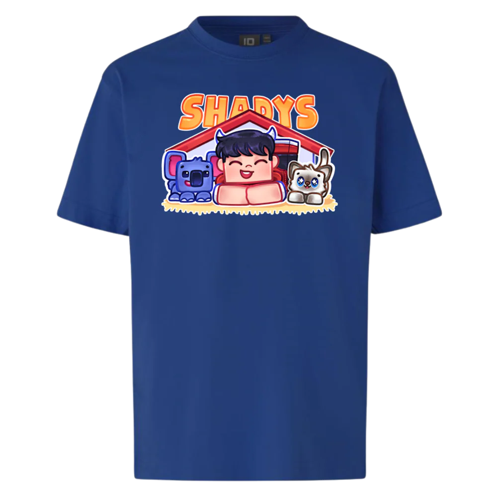 Shadys Kæledyr Tee - Blå
