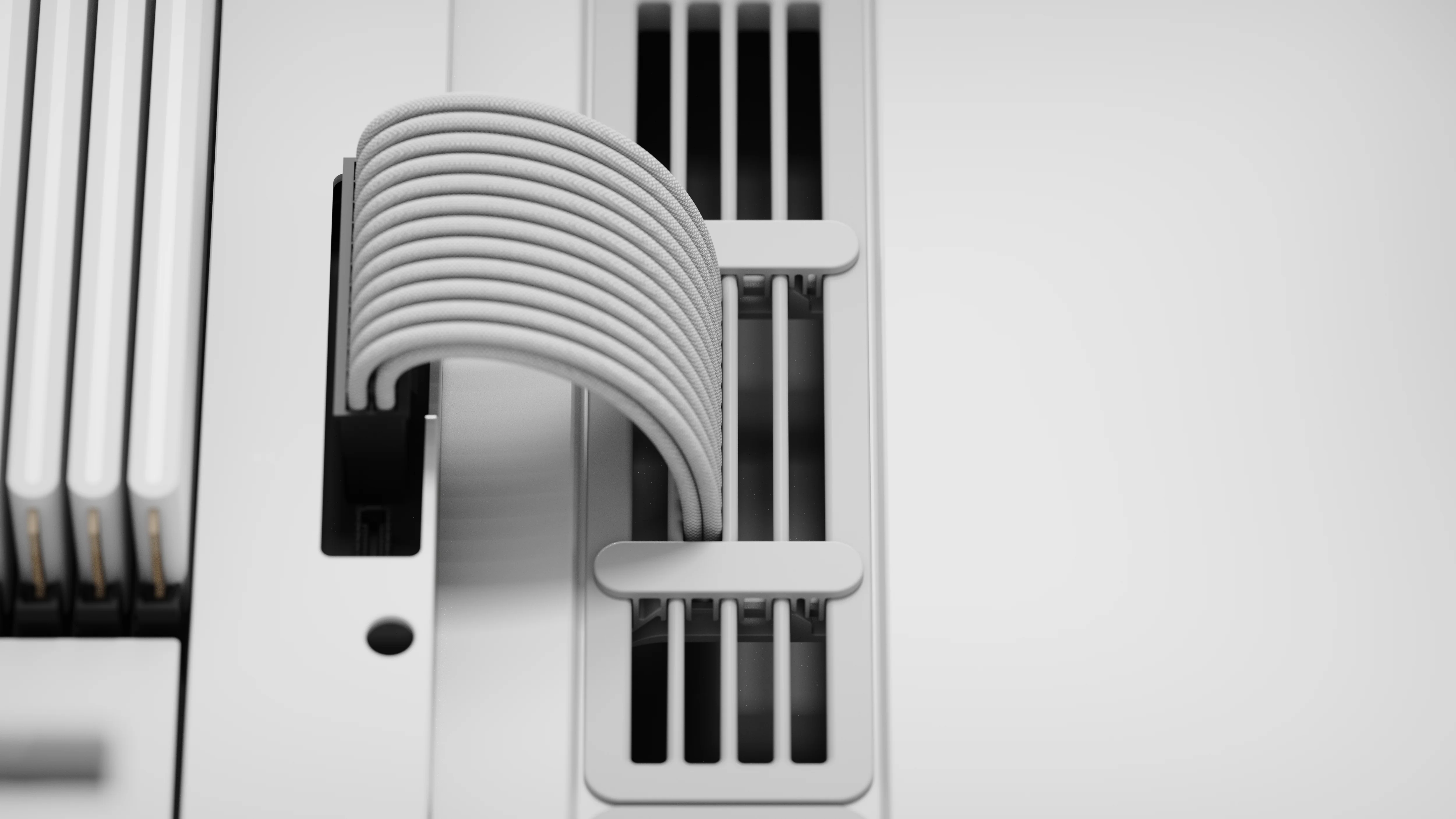 HAVN BF 360 – White Mid Tower kabinet med høj airflow og minimalistisk design