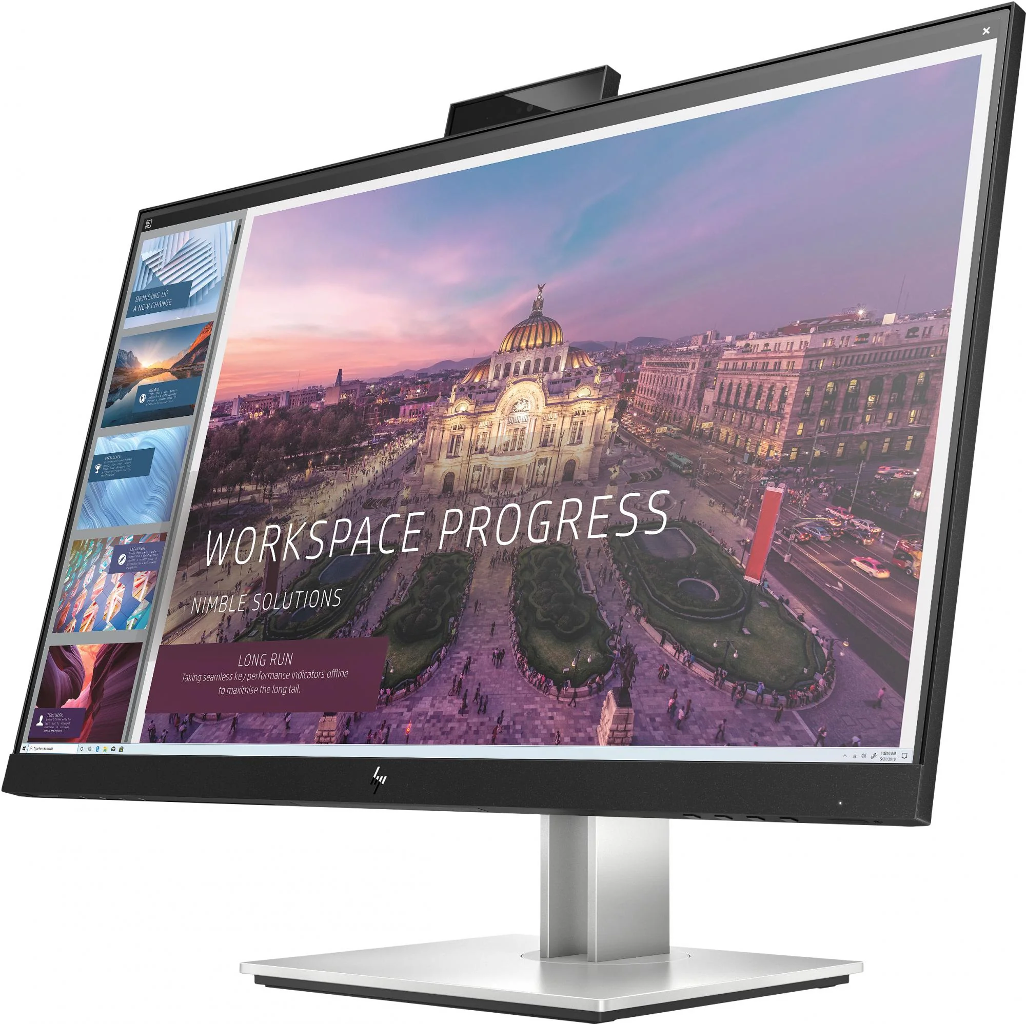 HP E24d G4 Advanced Docking Monitor 23.8 1920 x 1080 (Full HD) HDMI DisplayPort USB-C 60Hz Pivot Skærm
