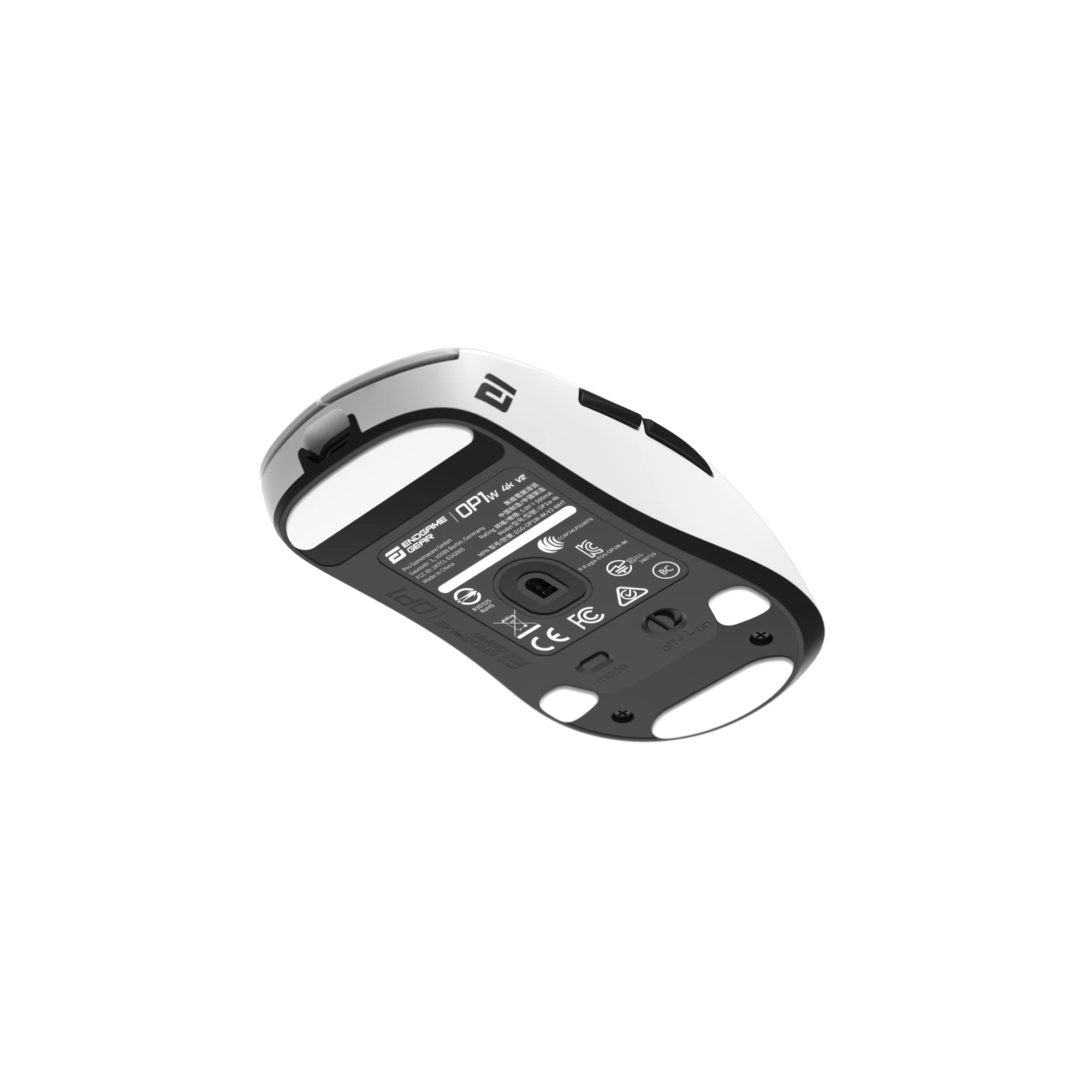 Endgame Gear OP1w 4K V2 – Trådløs Gaming Mus (White)