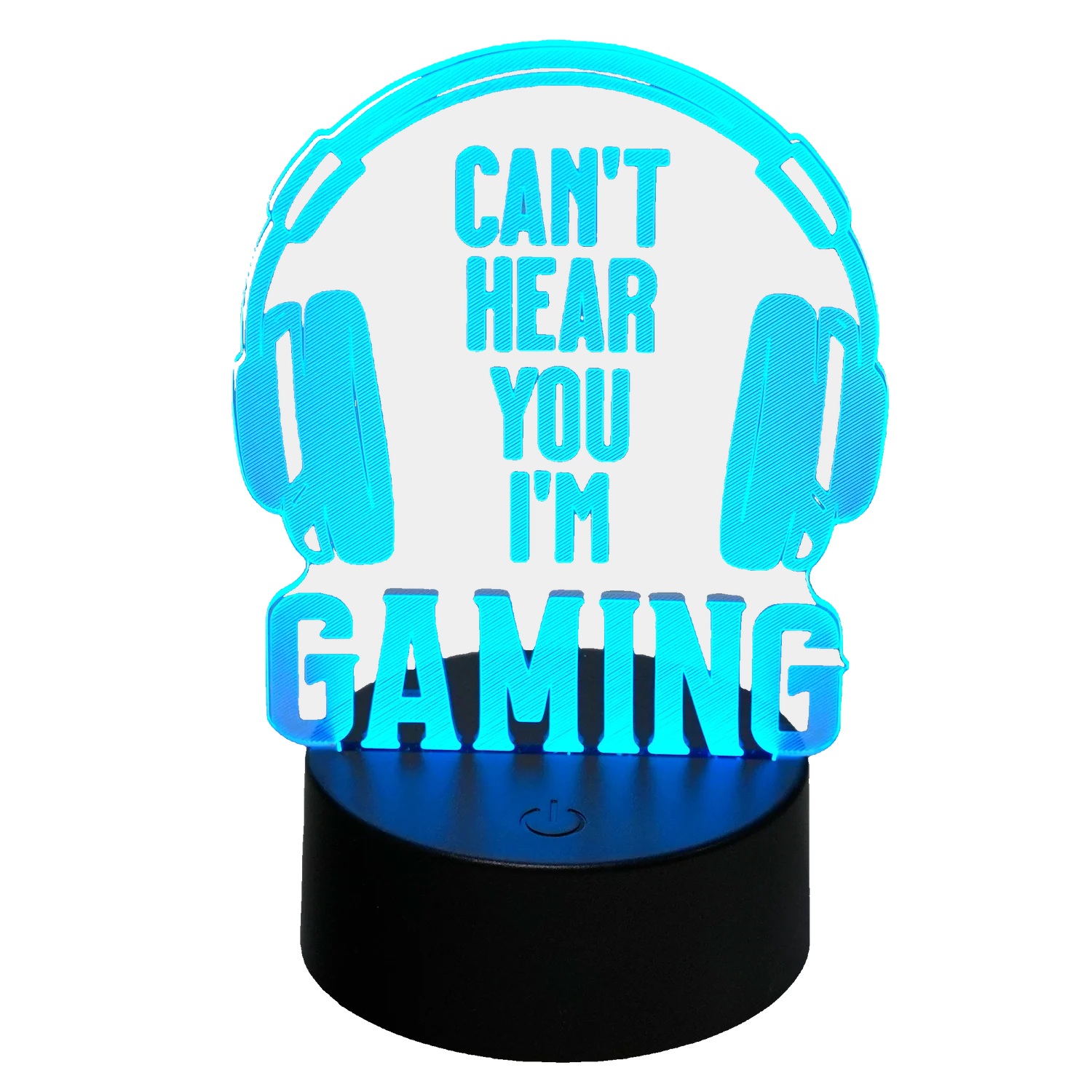Geekd Gaming 3D-Lampe – ich kann dich nicht hören