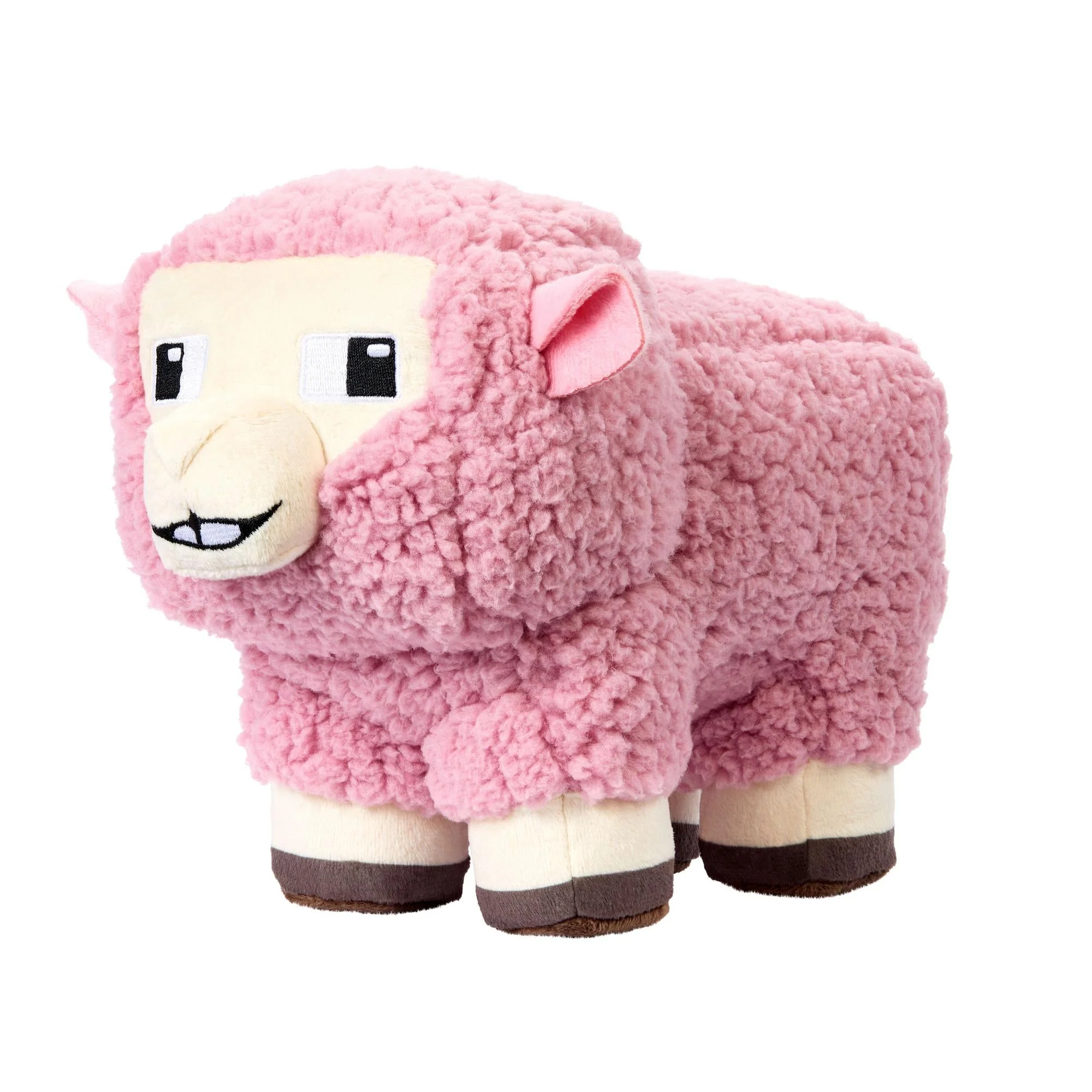 Minecraft - Pink Sheep Plysbamse