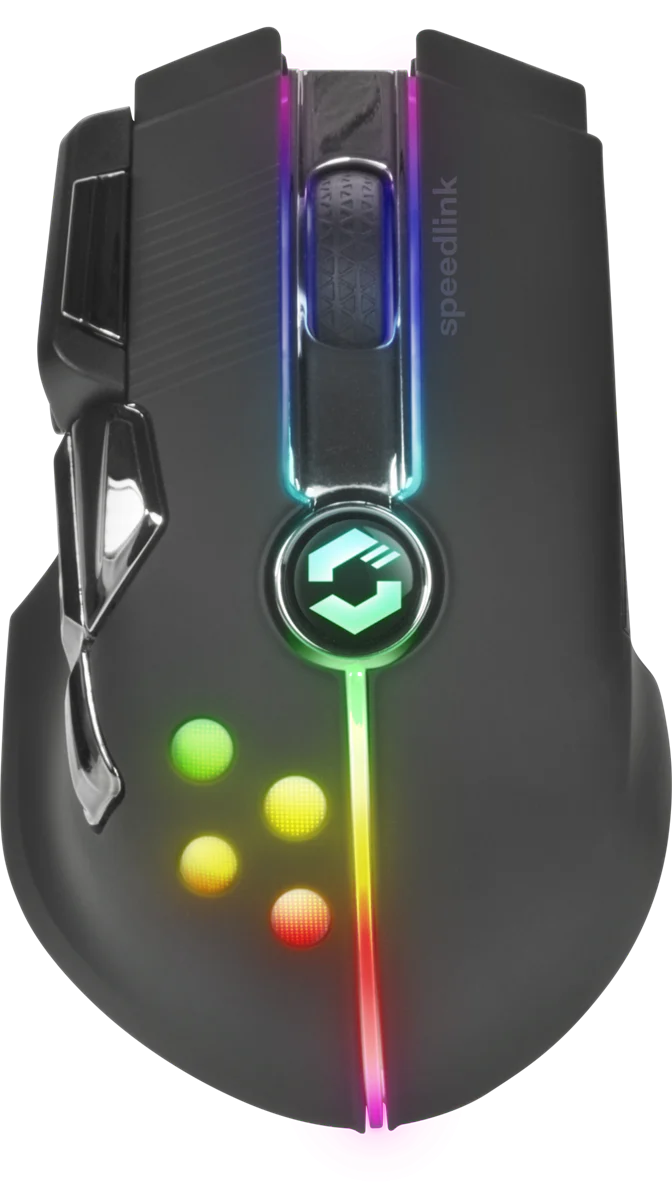 SpeedLink IMPERIOR Gaming Mouser Wireless. Gummi schwarz