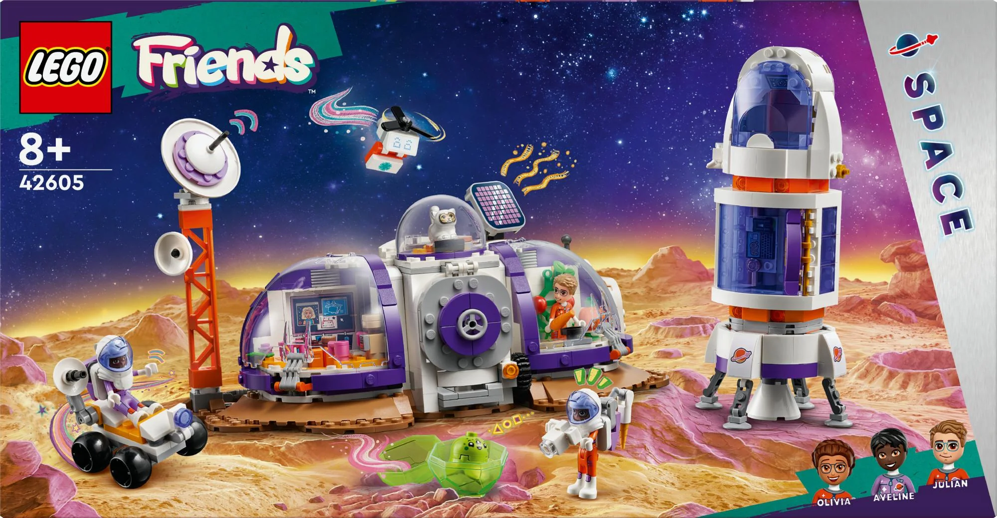 LEGO Friends – Mars Rumstation og Raket