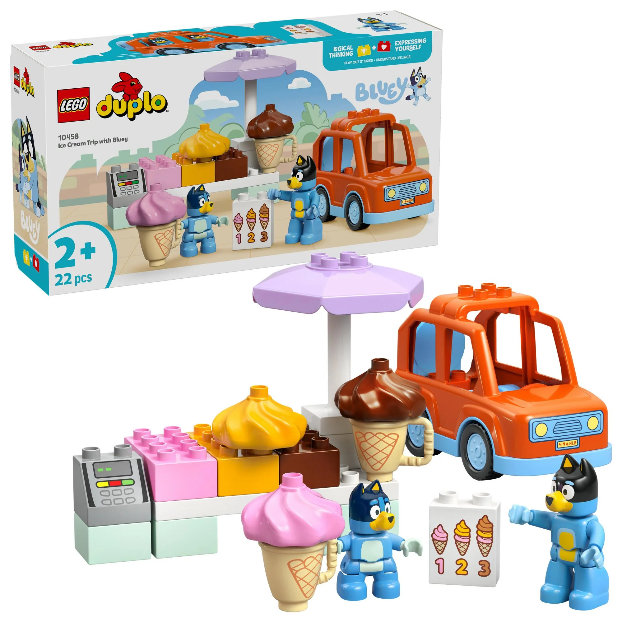 LEGO DUPLO Bluey – Is-tur med Bluey