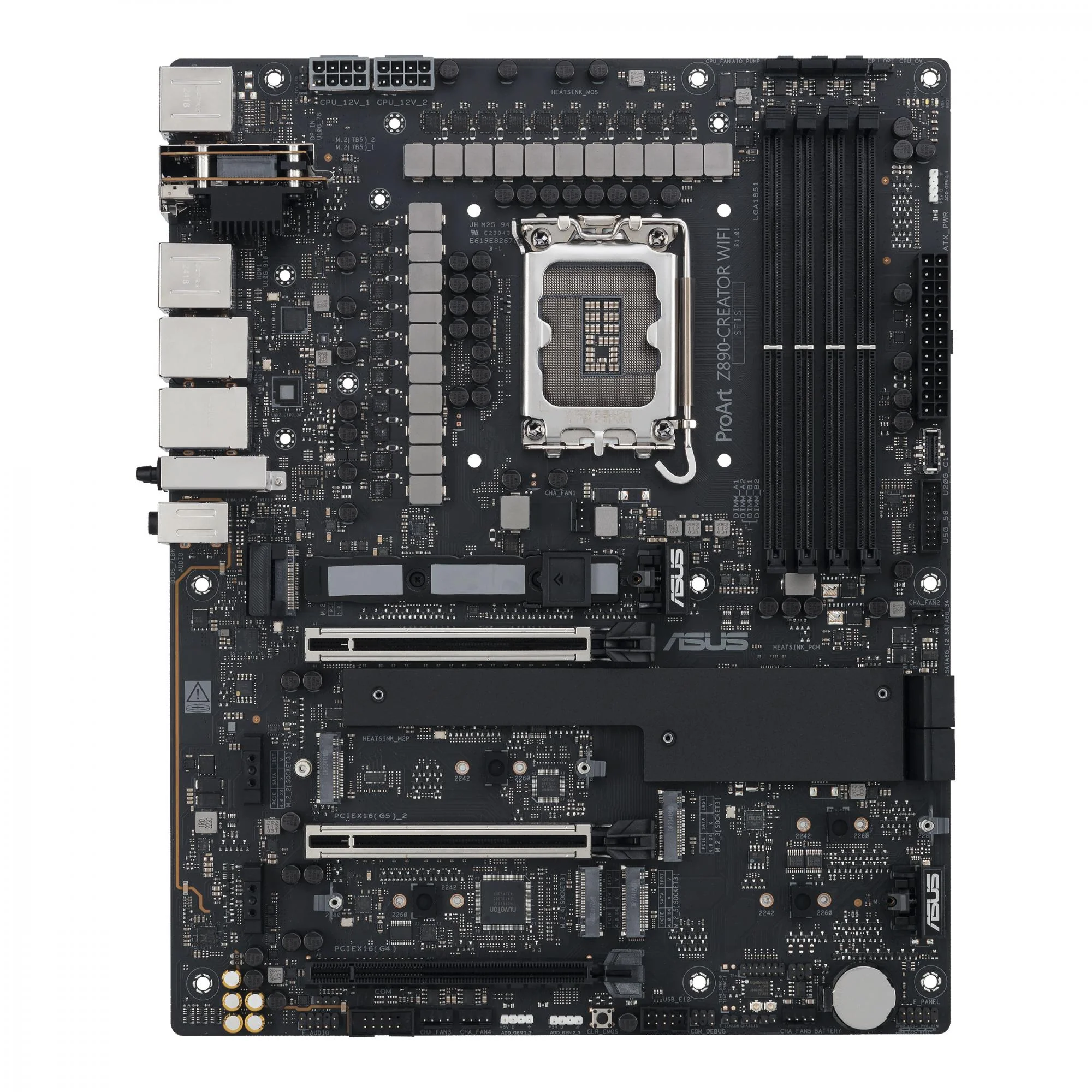 ASUS ProArt Z890-CREATOR WIFI (ATX. Z890. LGA 1851. DDR5)