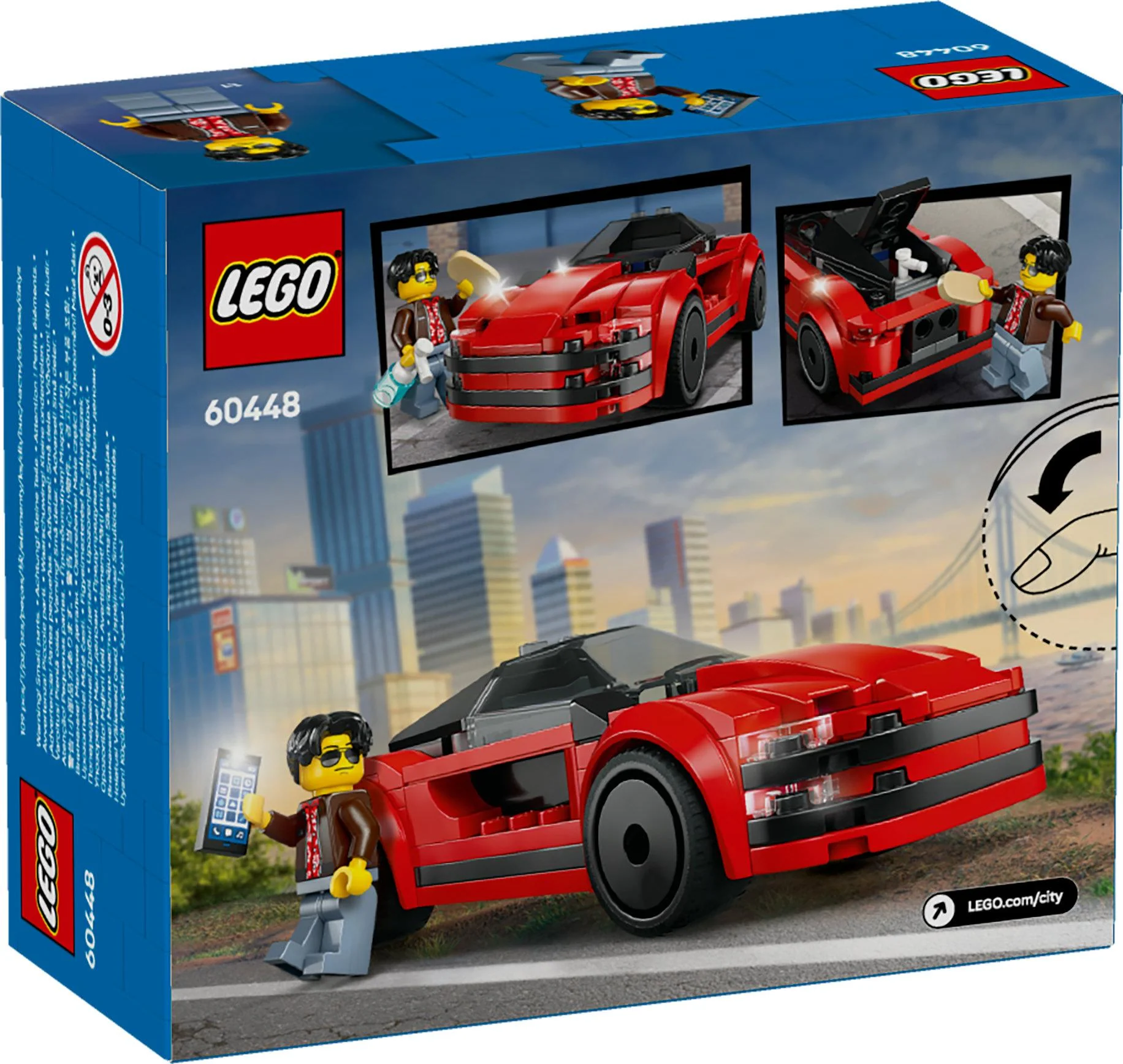 LEGO City – Rød Sportsvogn