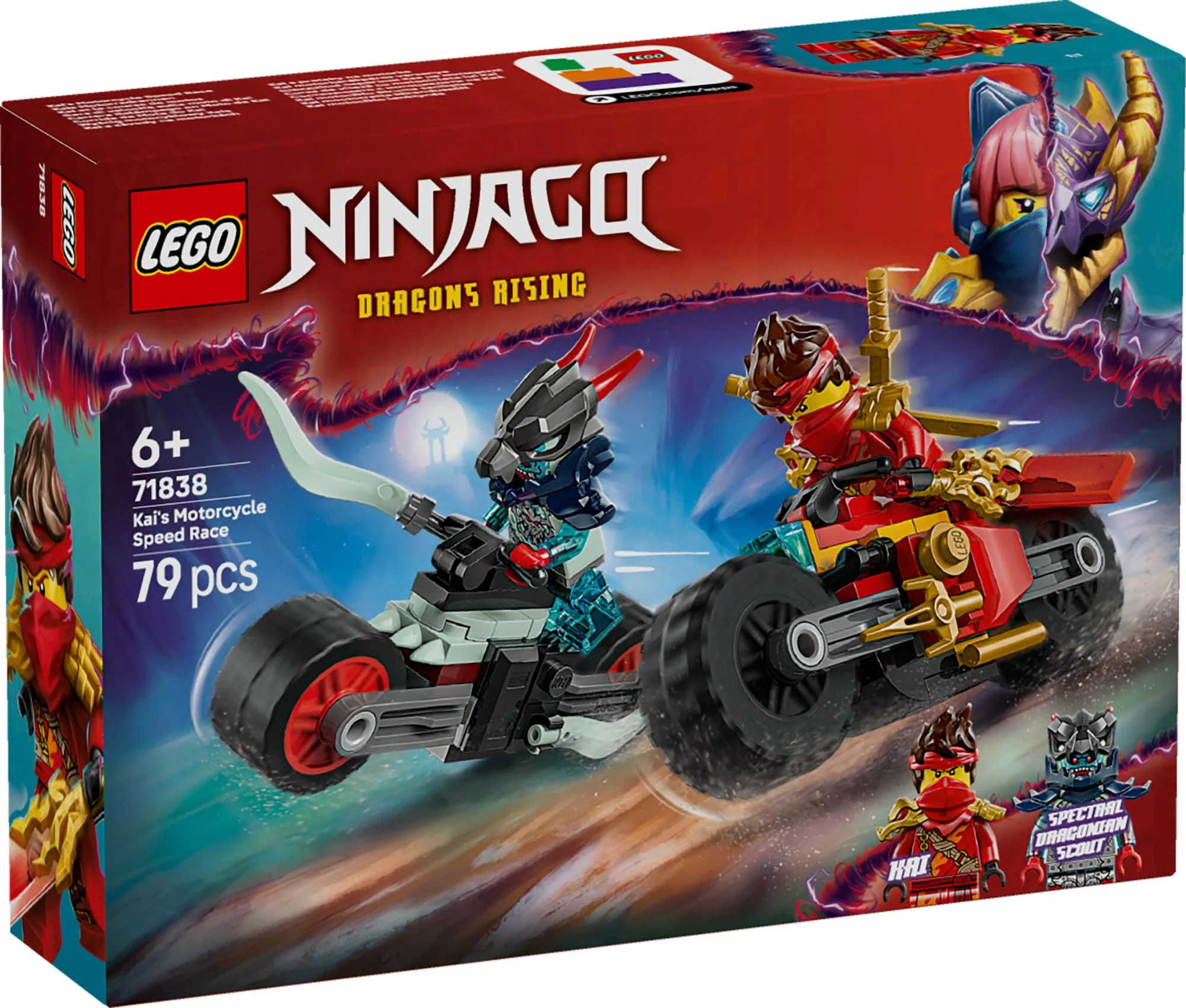 LEGO NINJAGO – Kai's Motorcykelvæddeløb
