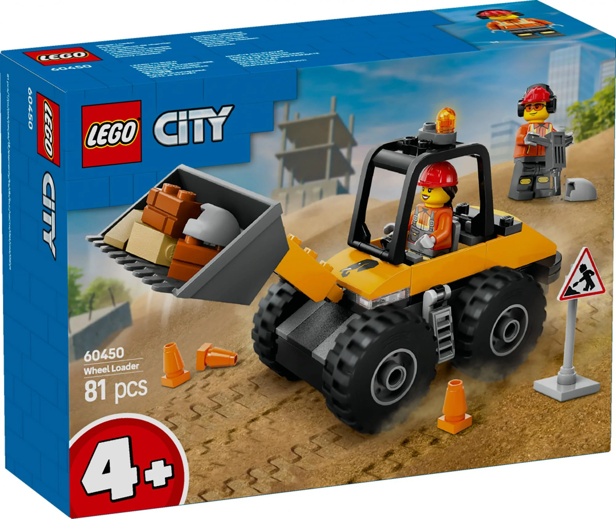 LEGO City – Gul Entreprenør Hjullæsser