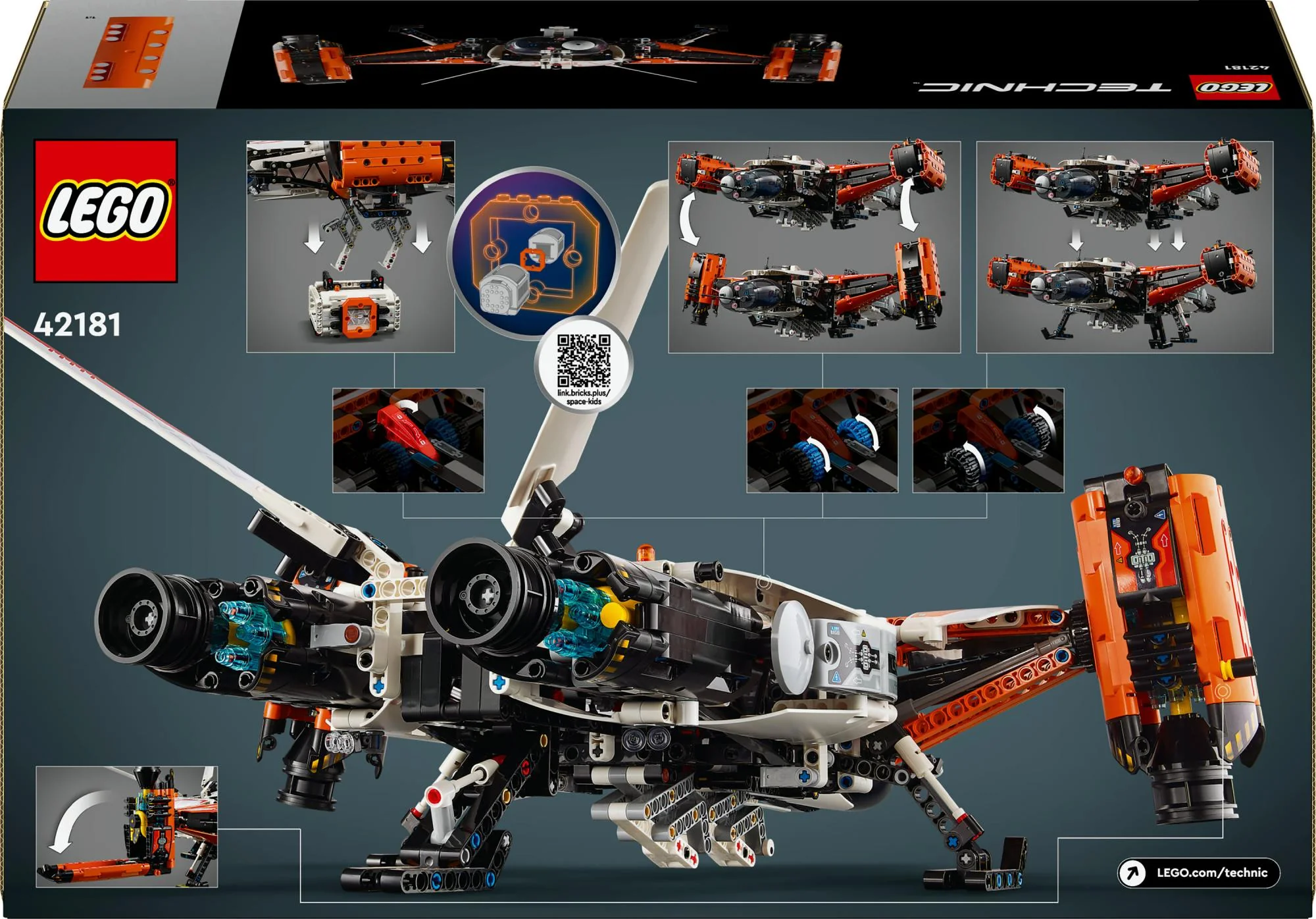 LEGO Technic – VTOL Heavy Cargo Spaceship LT78