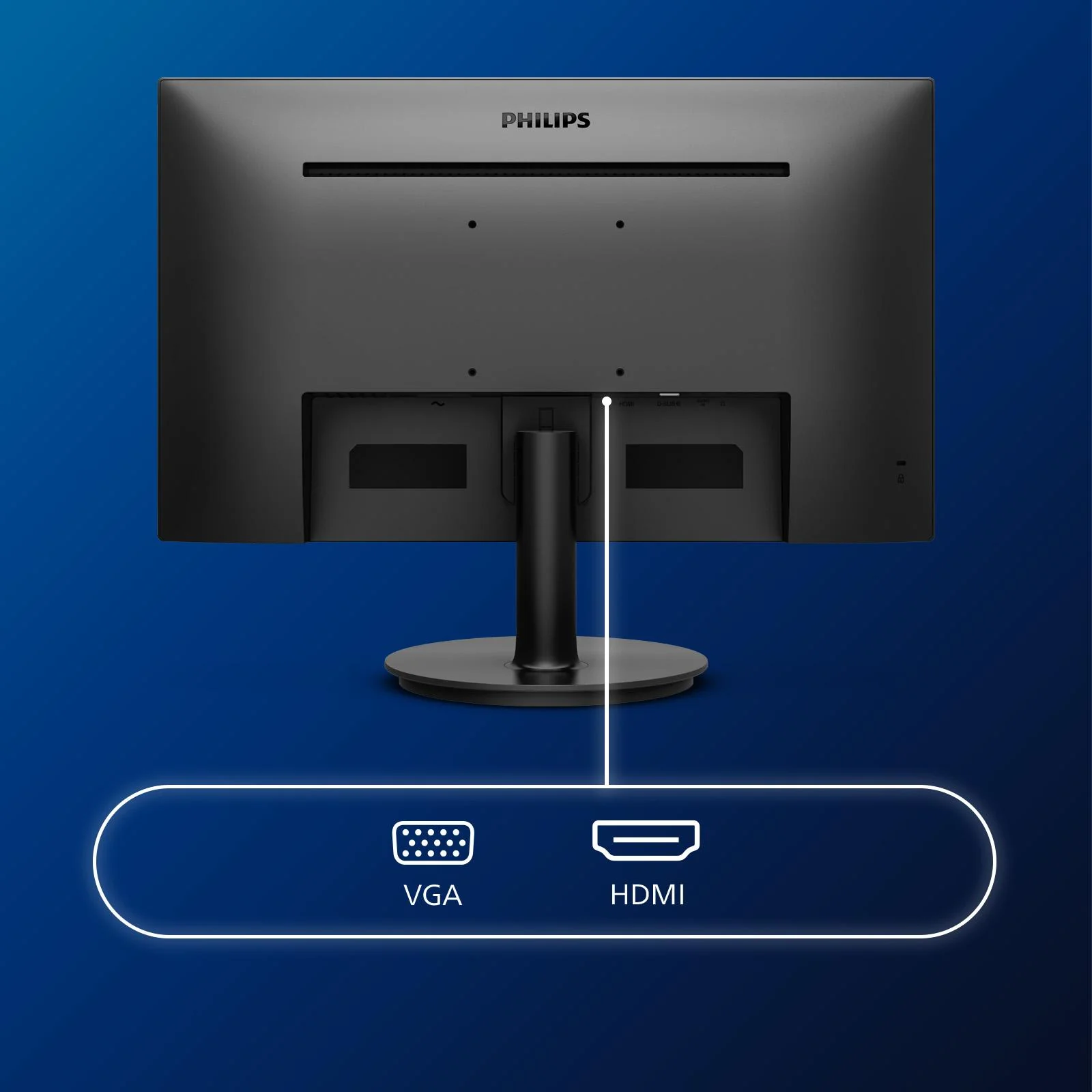 Philips V-line 271V8LA 27 1920 x 1080 (Full HD) VGA (HD-15) HDMI 75Hz