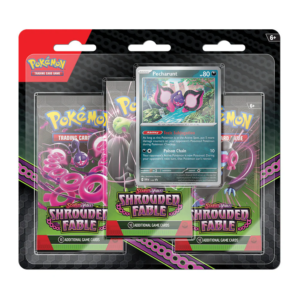 Pokémon - SV6.5 Shrouded Fable Blister 3 pack (POK87999)