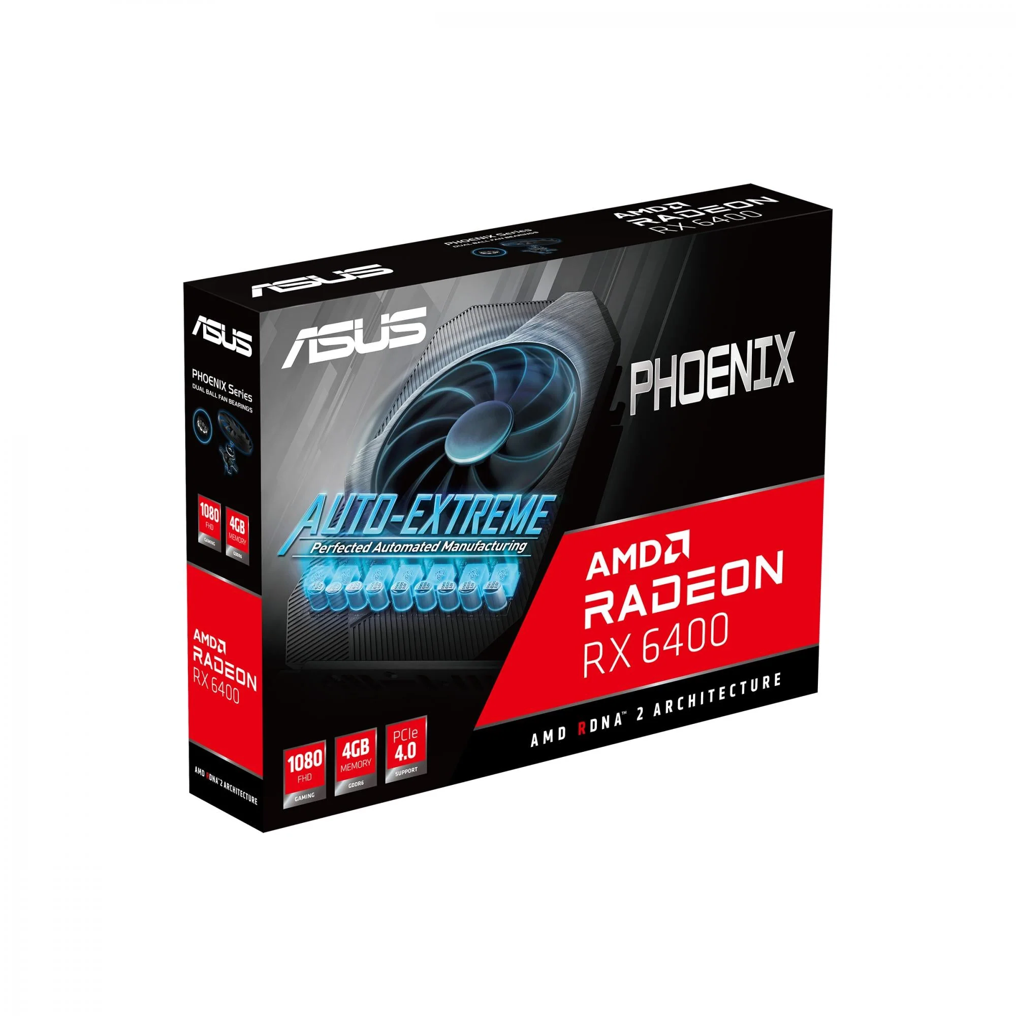 ASUS Radeon RX 6400 4GB PHOENIX