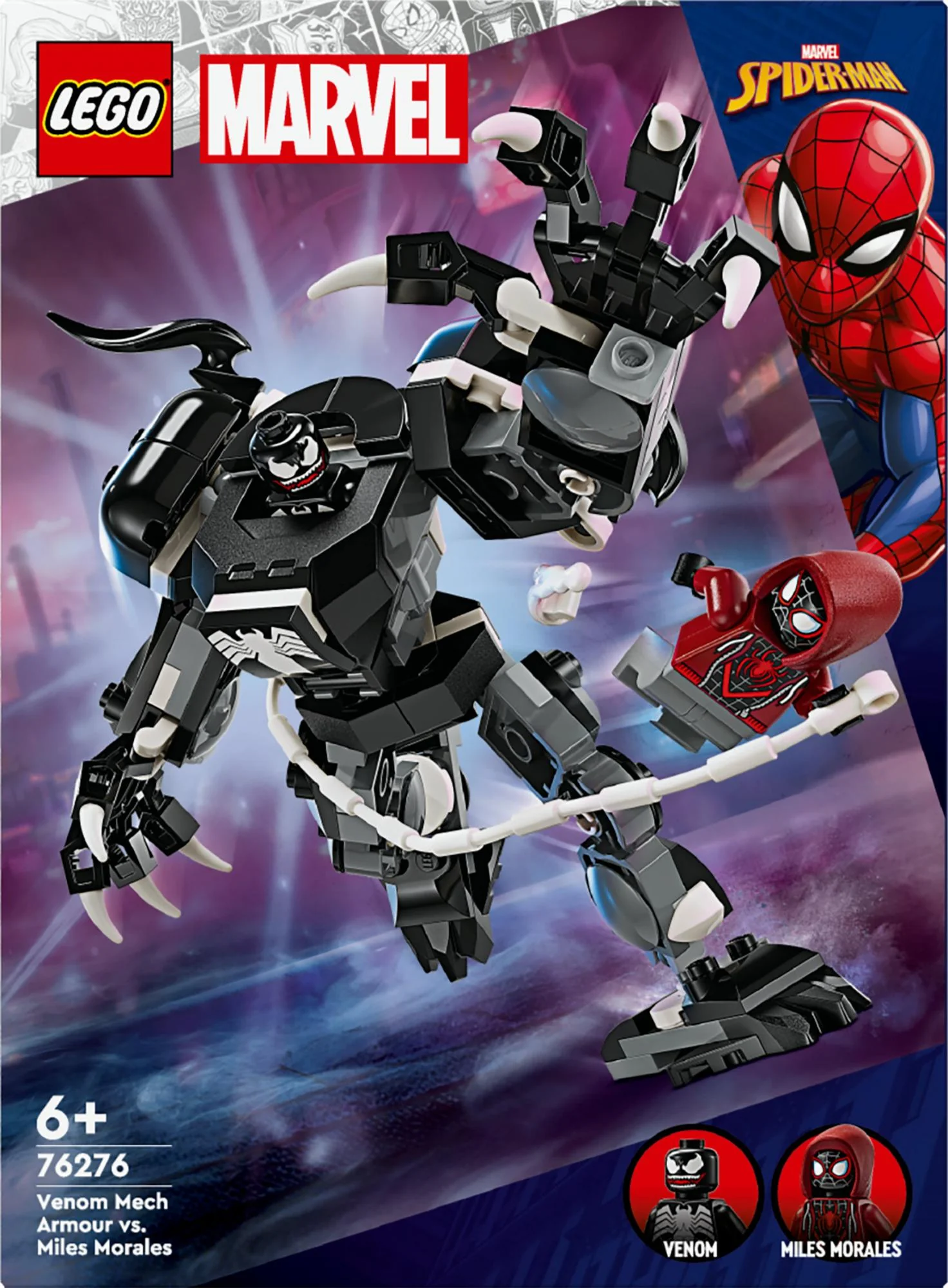 LEGO Super Heroes – Venom Mech Armor vs. Miles Morales