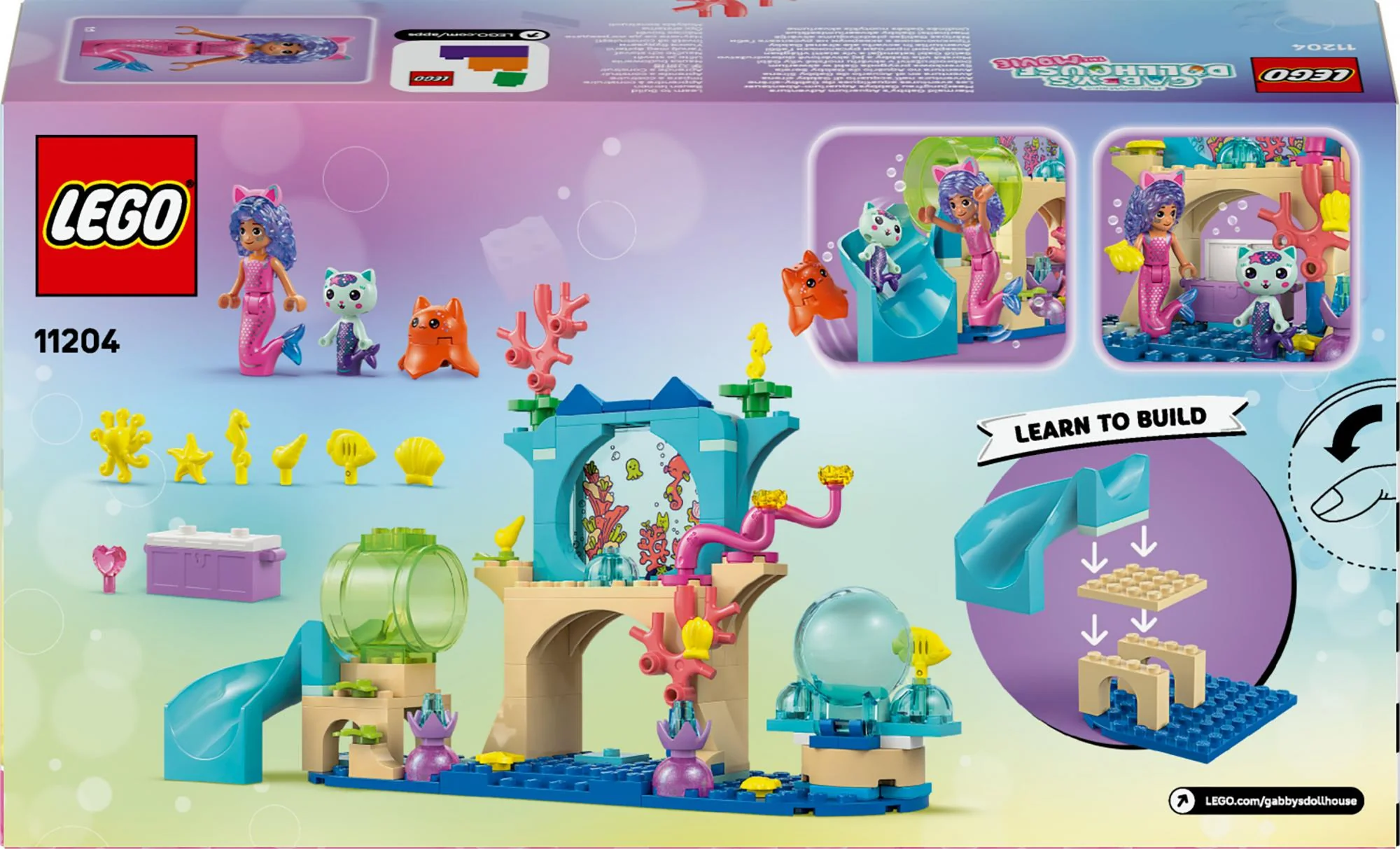 LEGO - Gabby's Dollhouse - Mermaid Gabby's Aquarium Adventure (11204)