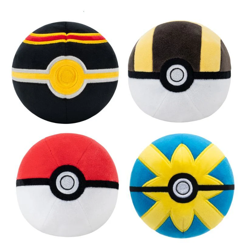 Pokémon - Plush 10 cm Pokeball Assorted - (PKW3554-3)
