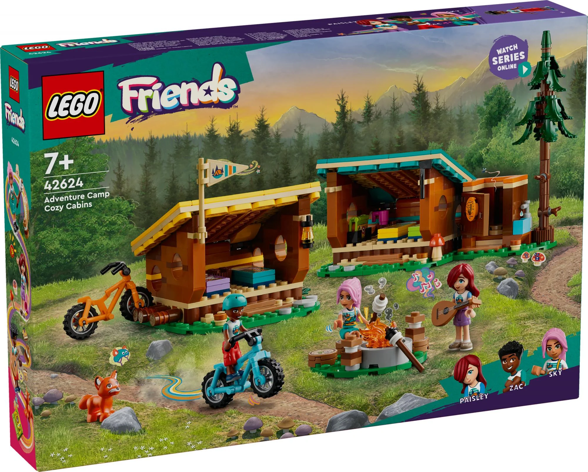 LEGO Friends – Eventyrlejrens Hyggehytter