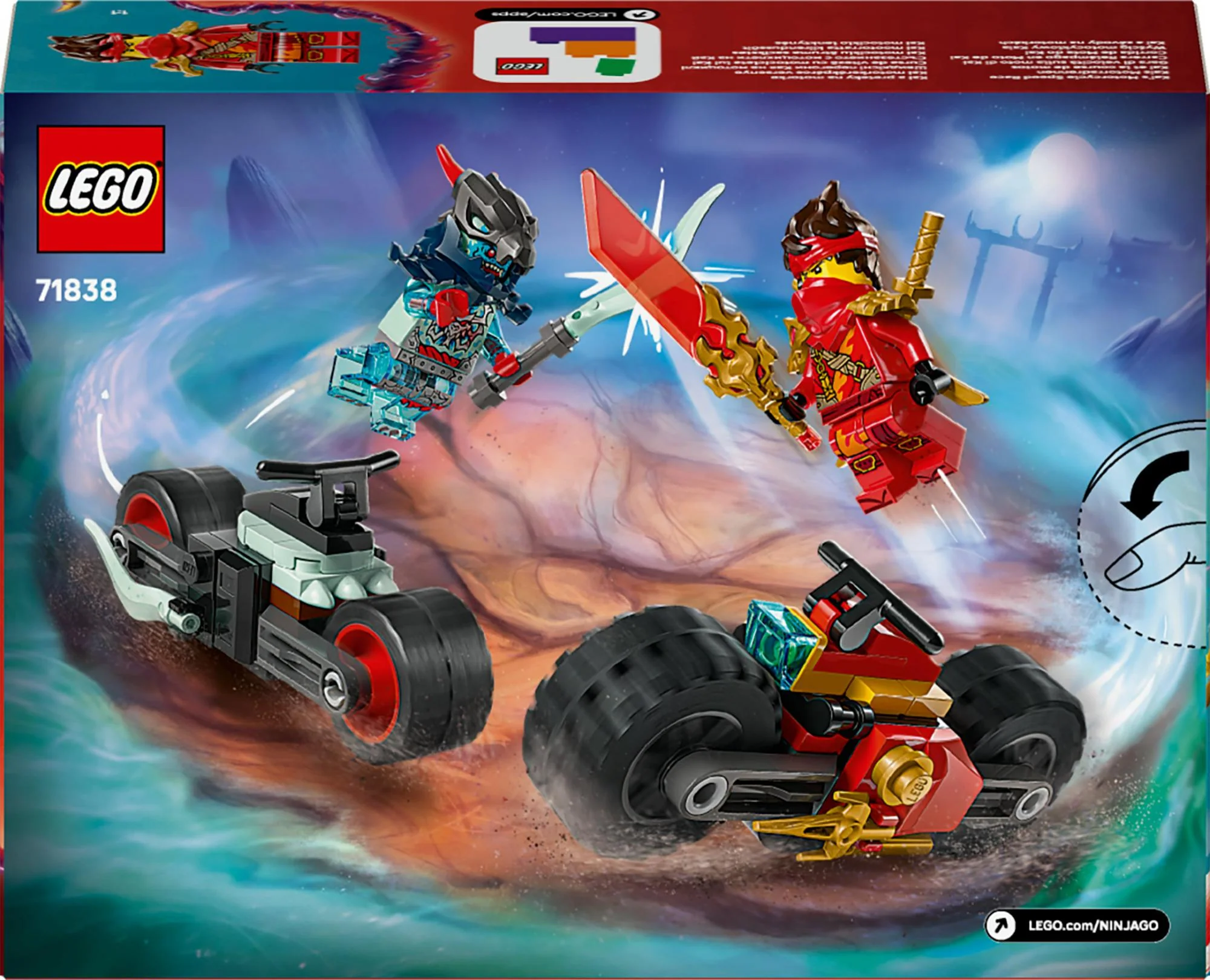 LEGO NINJAGO – Kai's Motorcykelvæddeløb