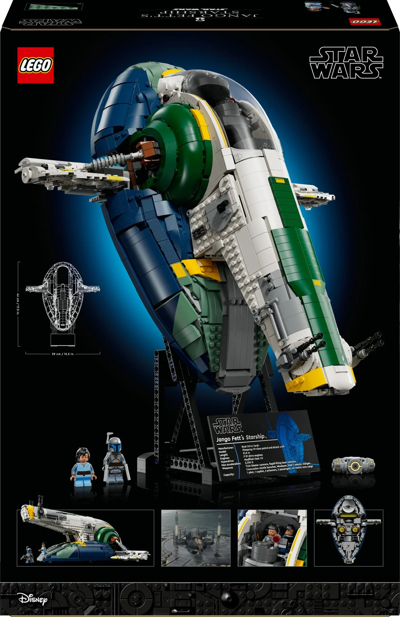 LEGO Star Wars™ – Jango Fett's Firespray-Class Starship