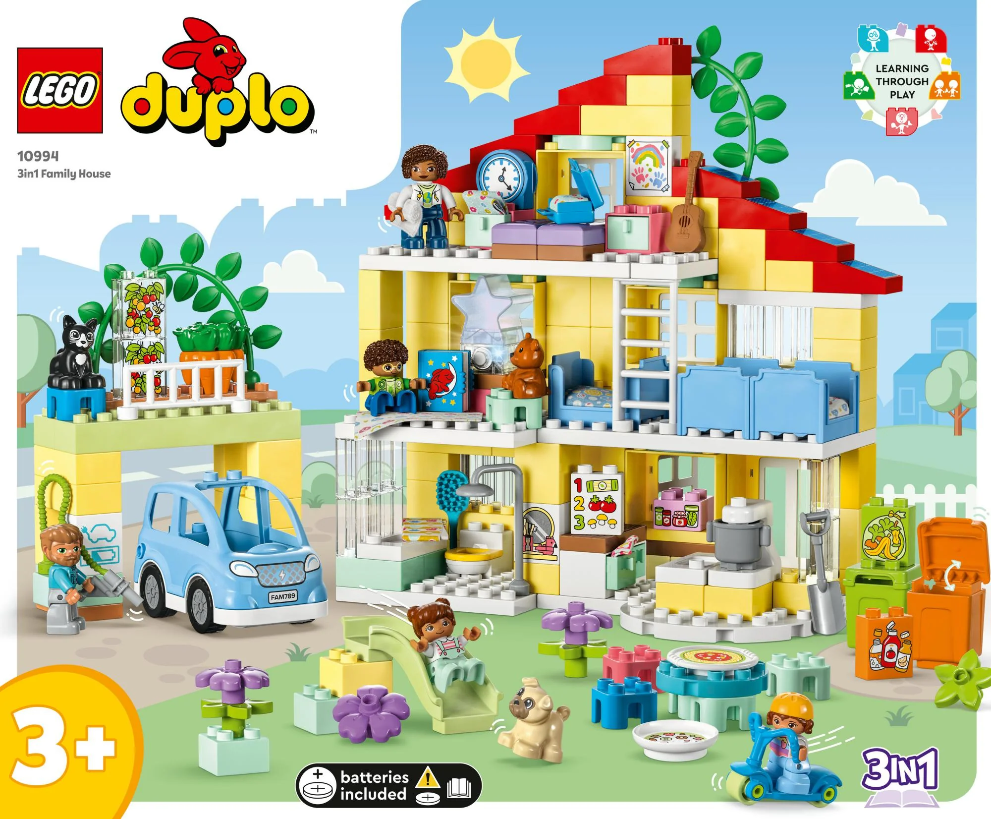 LEGO DUPLO – 3-i-1 Familiehus
