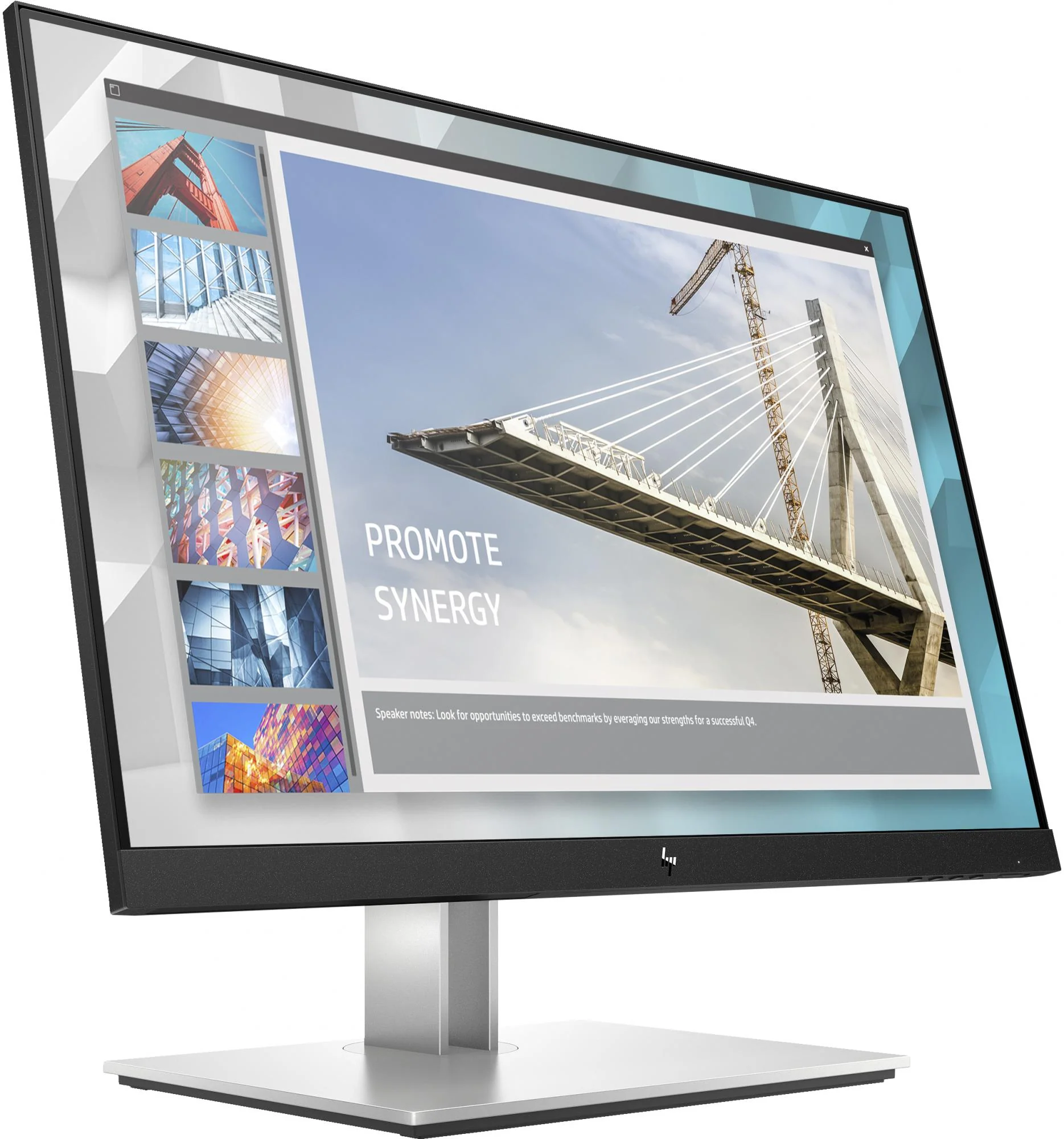 HP E24i G4 24 1920 x 1200 (WUXGA) VGA (HD-15) HDMI DisplayPort 60Hz Pivot Skærm