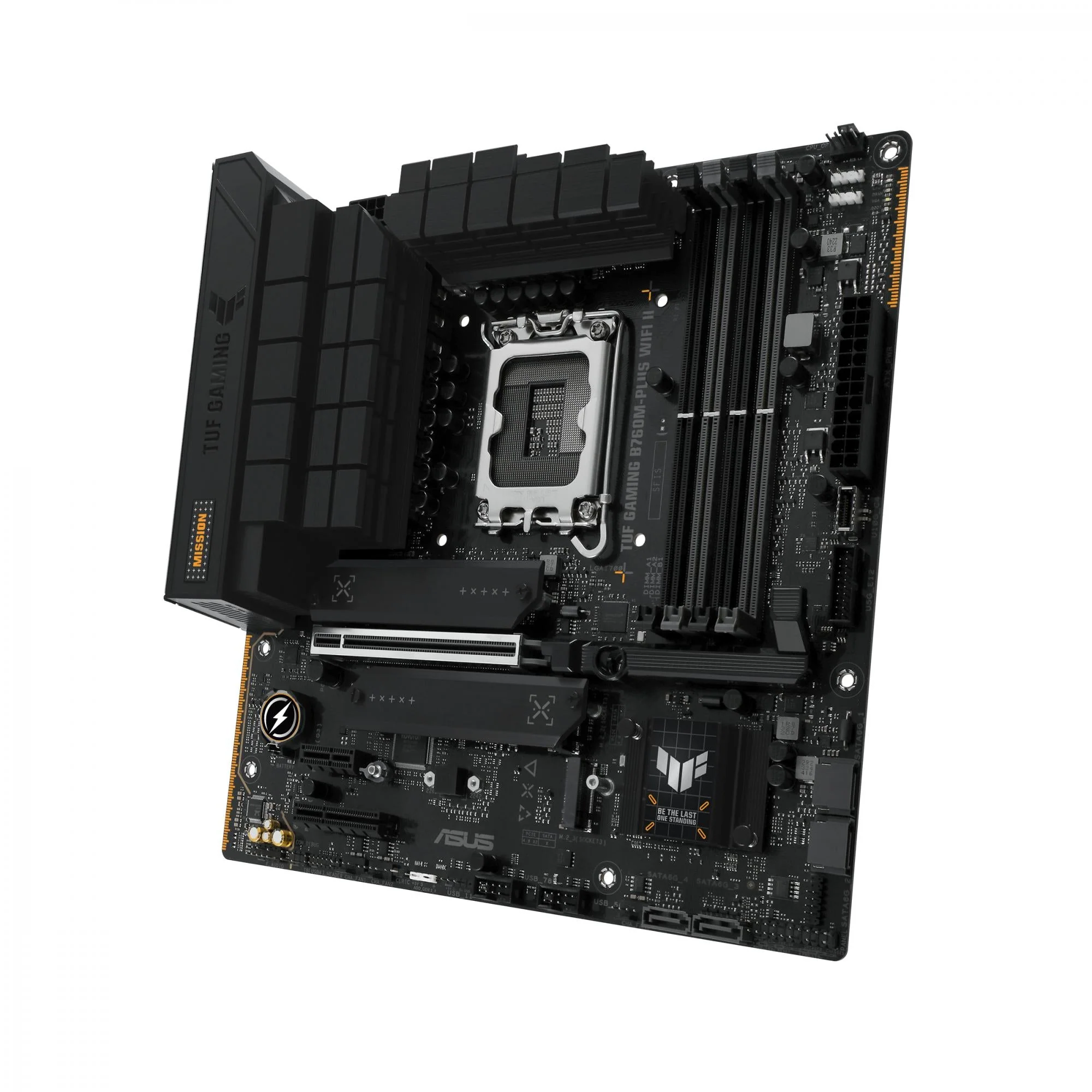 ASUS TUF GAMING B760M-PLUS WIFI II (mATX. B760. LGA 1700. DDR5)
