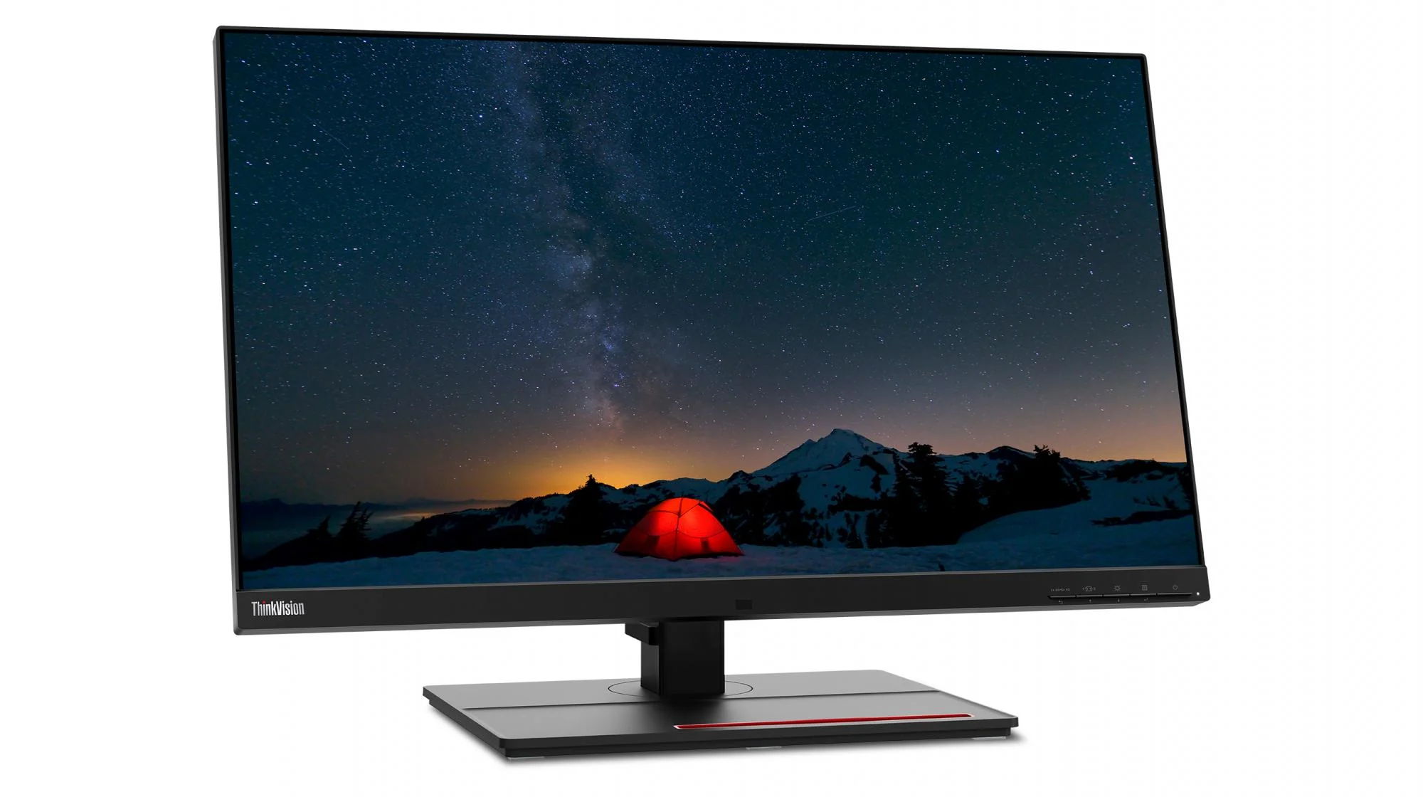 Lenovo ThinkVision P27u-20 27 3840 x 2160 (4K) Thunderbolt 4 HDMI DisplayPort 60Hz Pivot Skærm