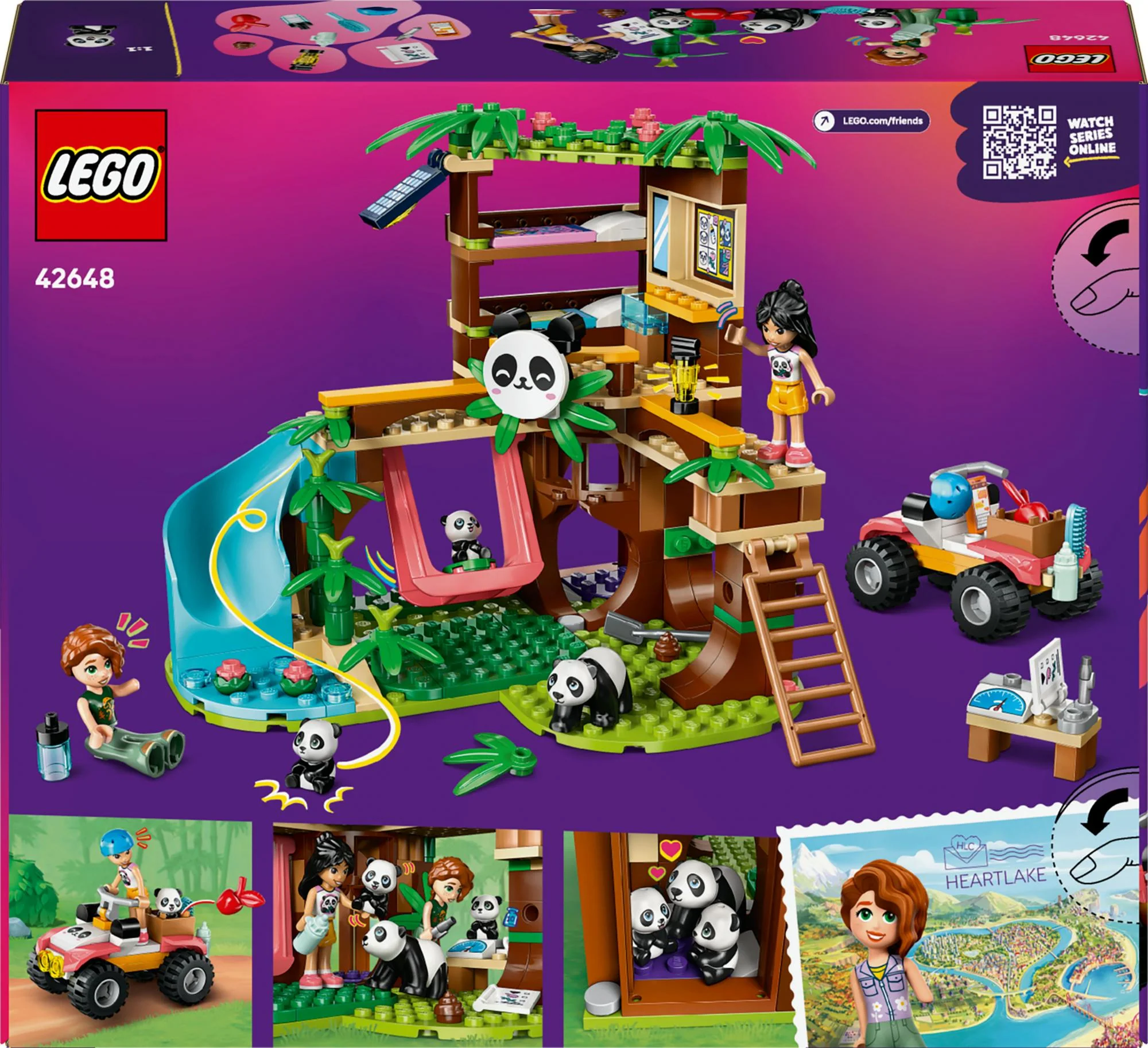 LEGO Friends – Panda-reservat Dyrepasning