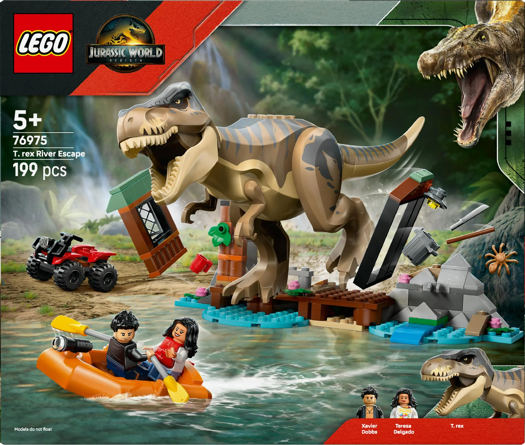 Lego - T. rex River Escape  (6533325)