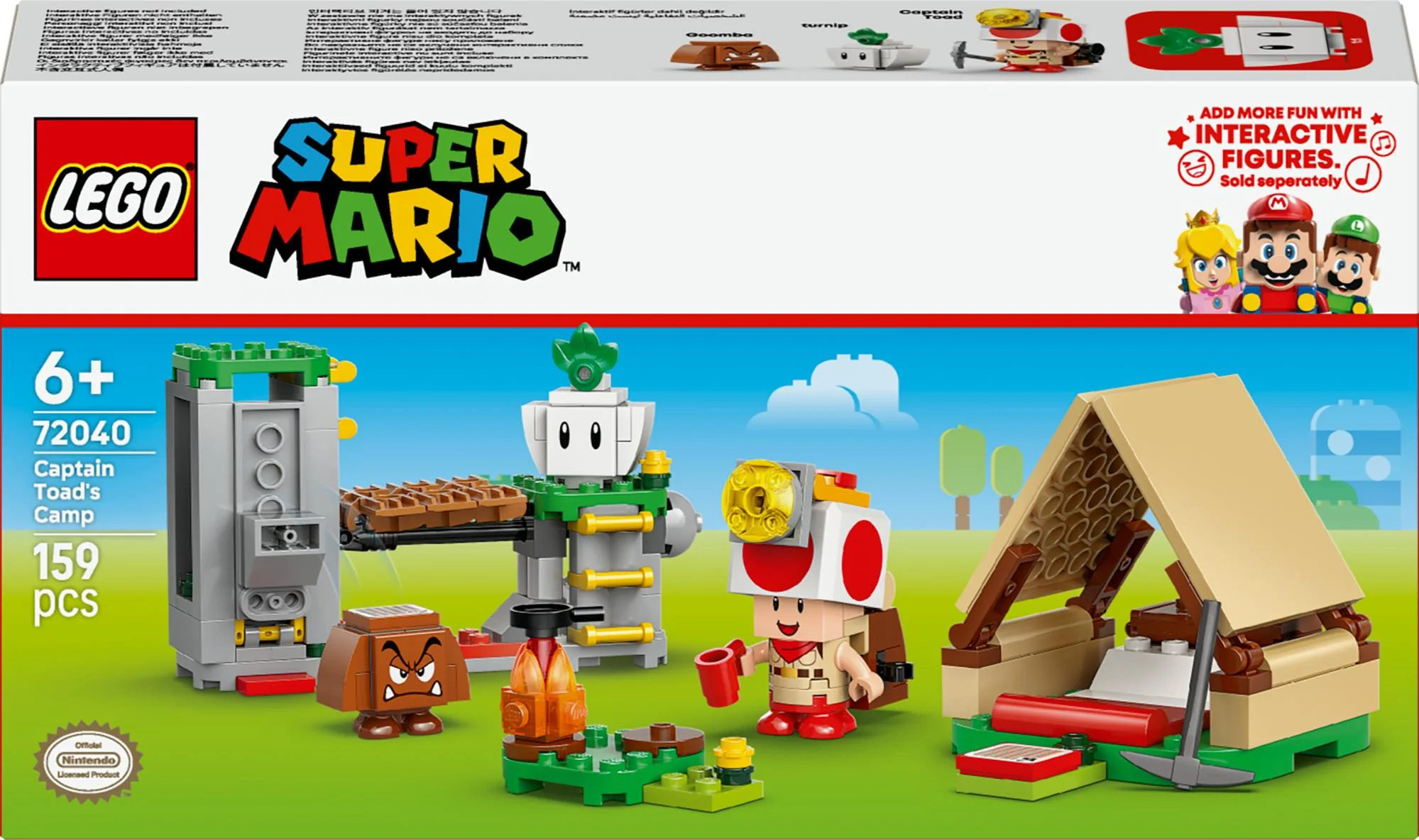 LEGO Super Mario – Kaptajn Toads Lejr