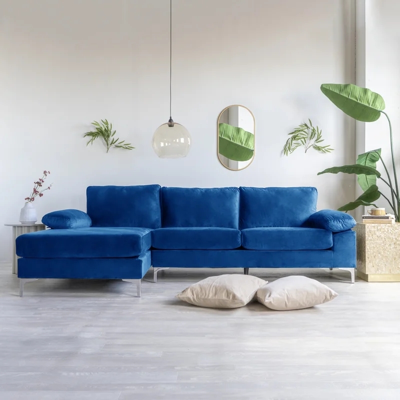 Orlowski 101鈥测€?Wide Left Hand Facing Sofa & Chaise - Online Shop