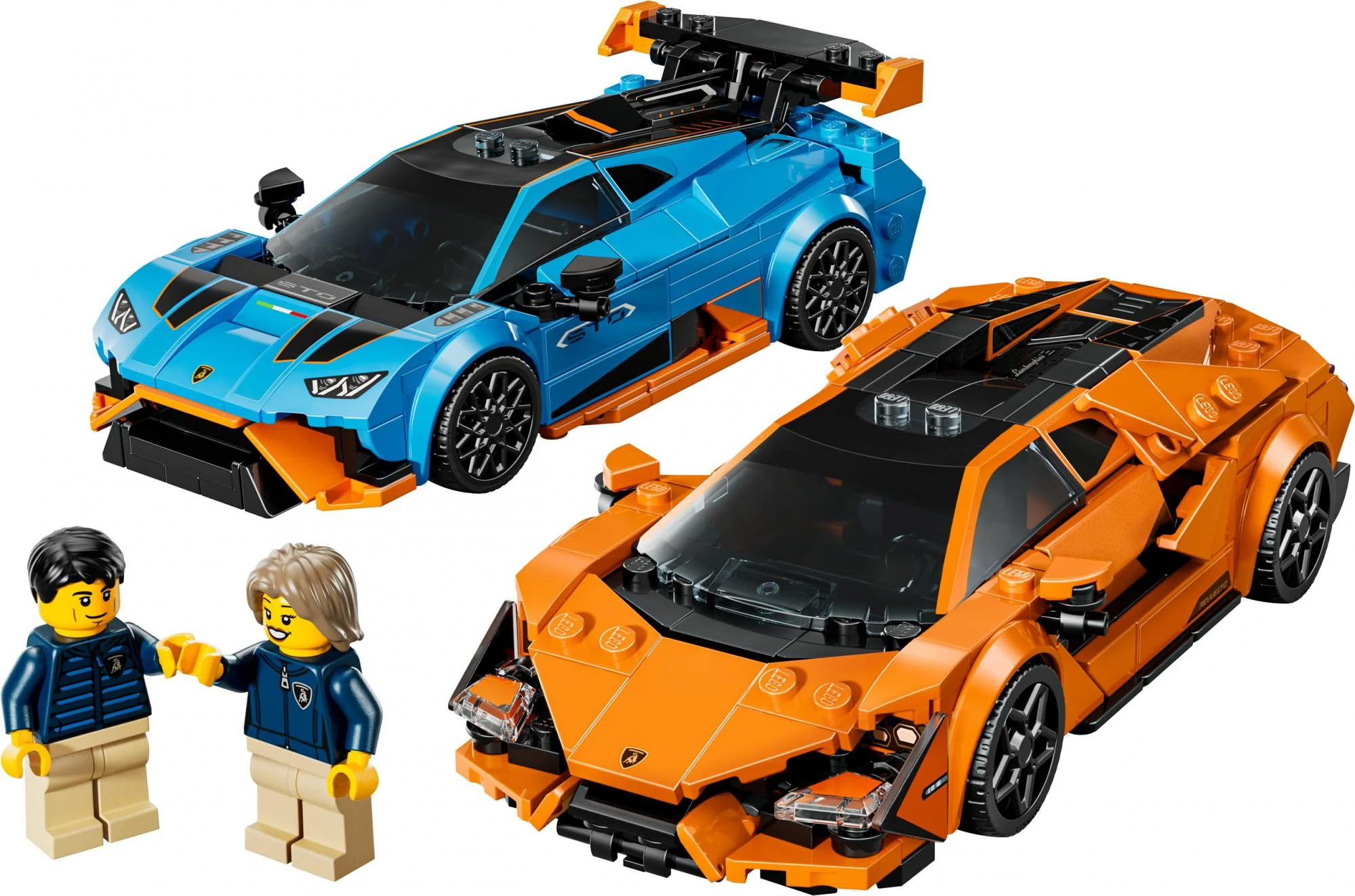 LEGO Speed Champions – Lamborghini Revuelto & Huracán STO