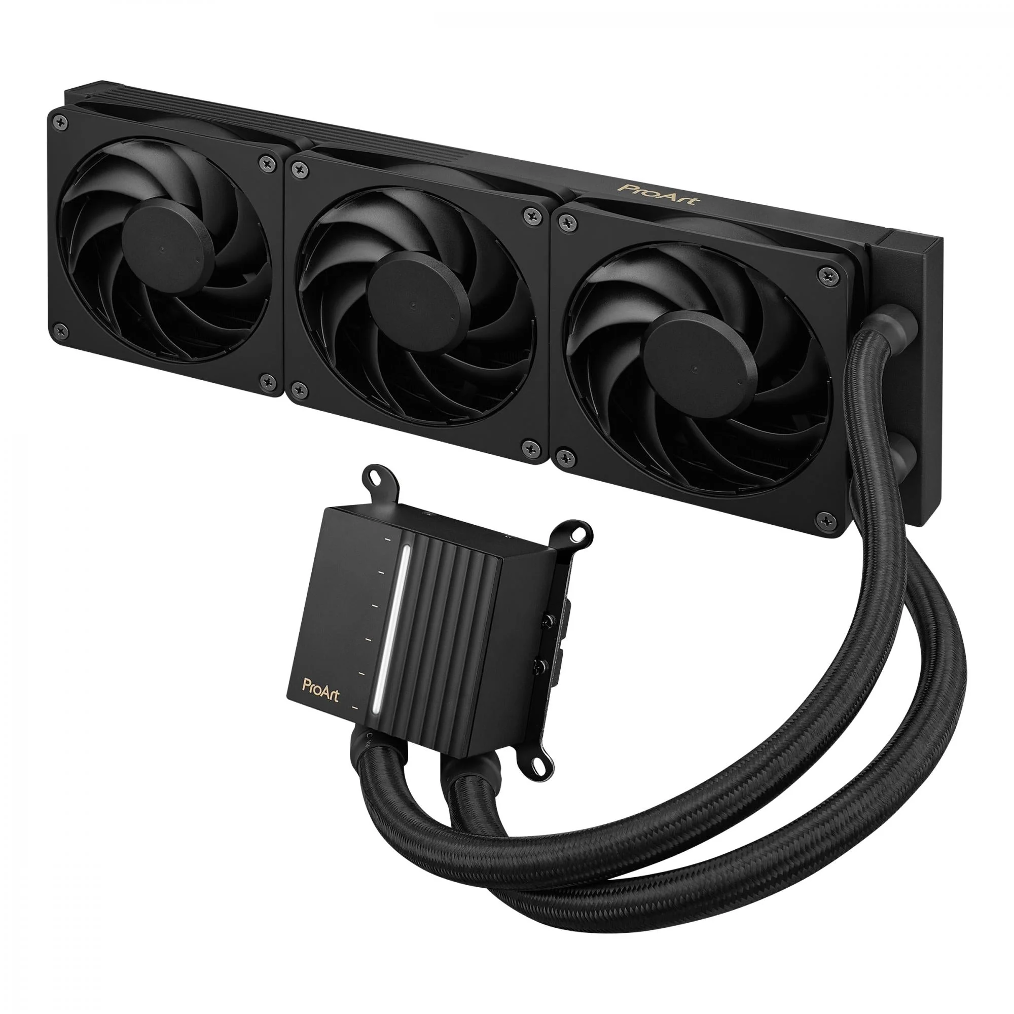 ASUS ProArt LC 360 AiO Liquid Cooler with 3x120mm Alphacool Apex Stealth Metal Power Fans