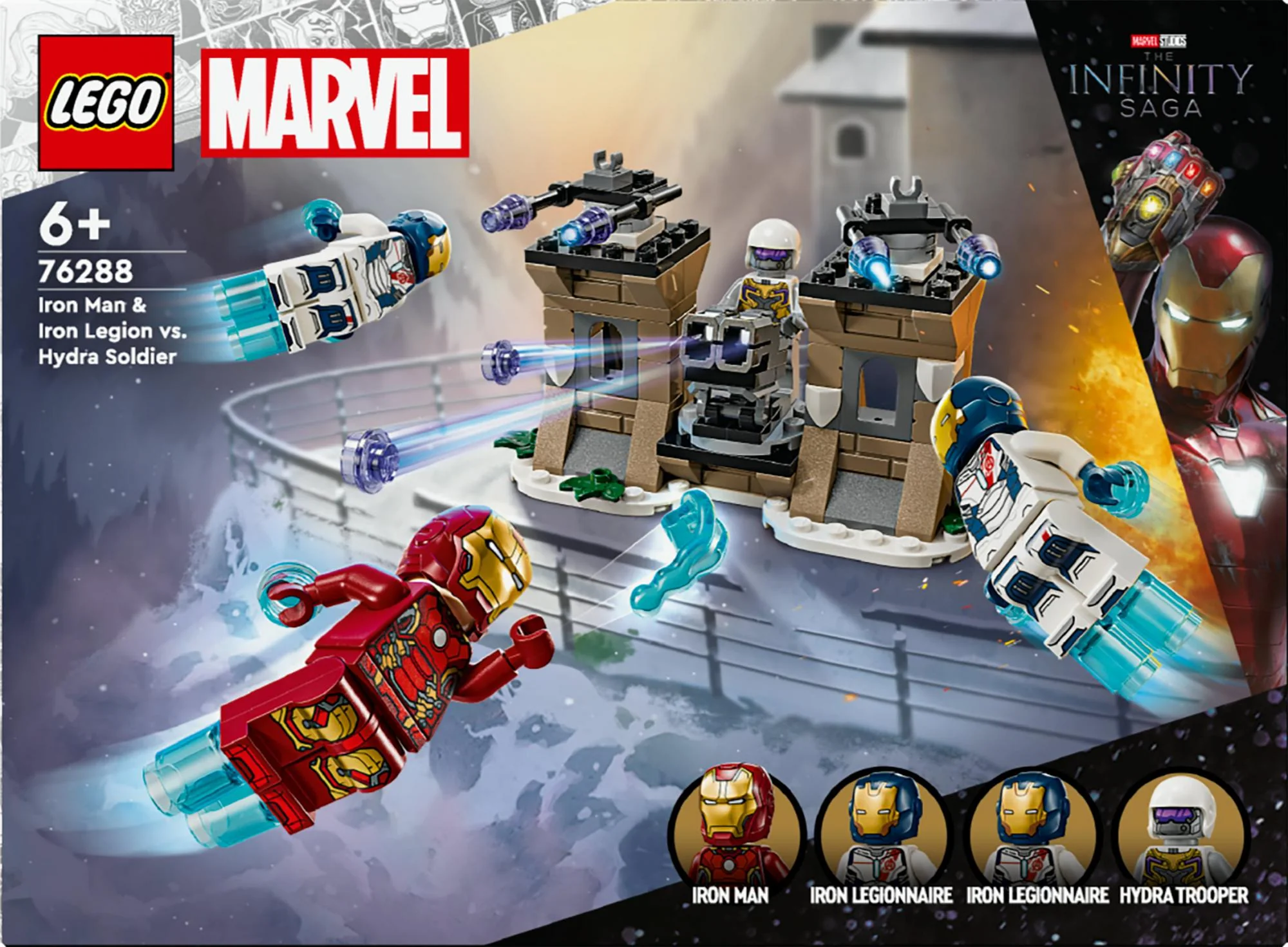 LEGO Super Heroes – Iron Man & Iron Legion vs. Hydra Soldier
